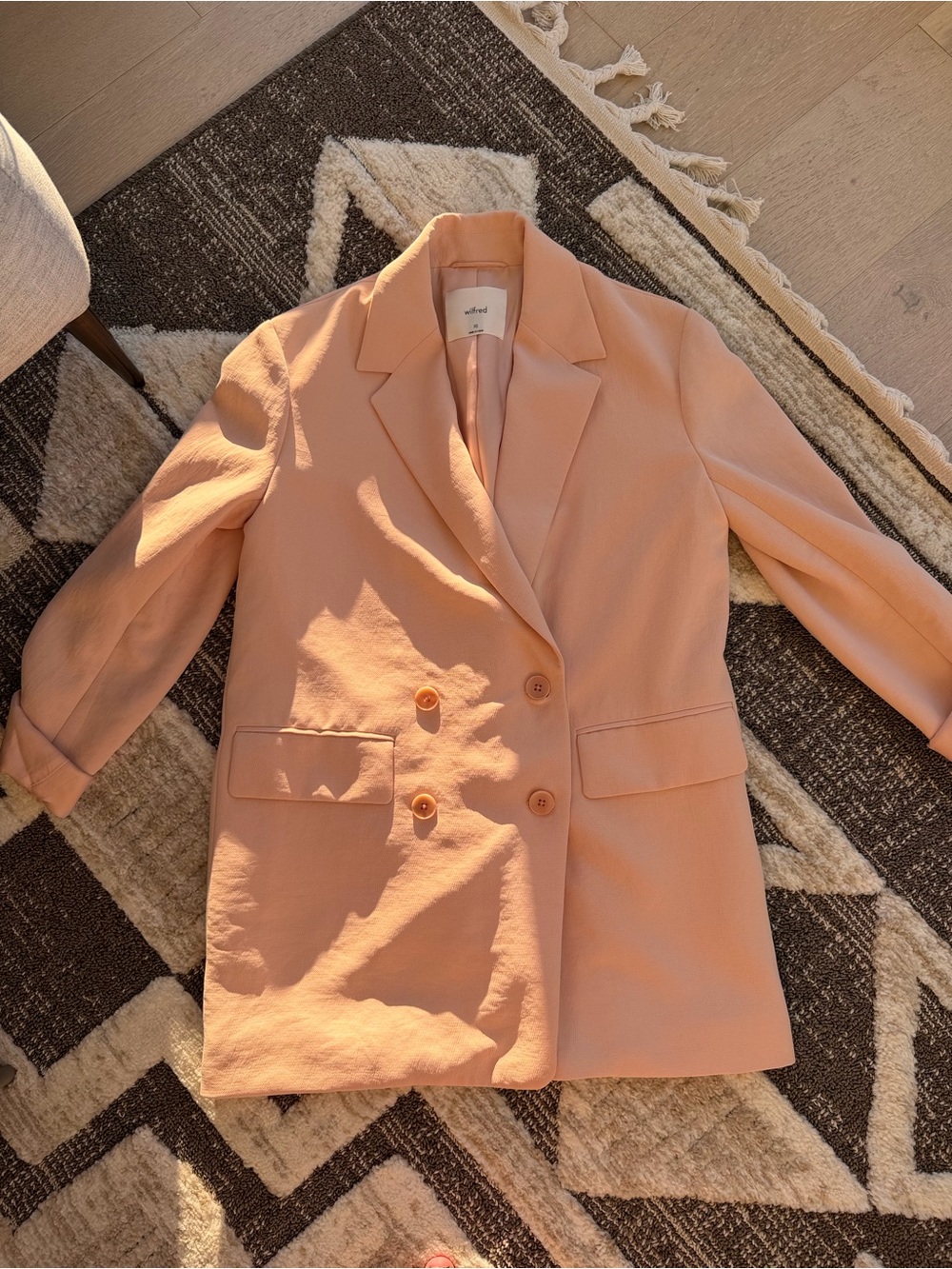 Double-breasted blazer